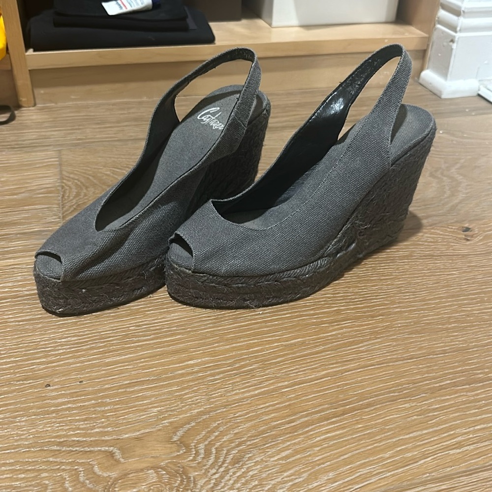 Castaner Grey Espadrilles